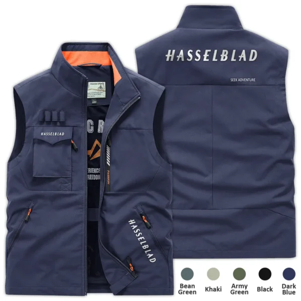 Hasselblad Gift For Photographers Photography Outdoor Vest BLPV2710240A1HSB - DarkBlue
