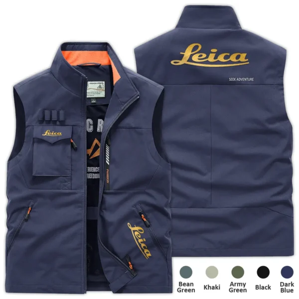 Leica Gift For Photographers Photography Outdoor Vest BLPV2710240A2LC - DarkBlue