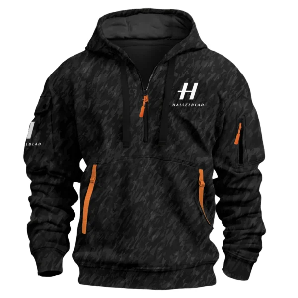 Hasselblad Photography Videography Exclusive Logo Fashion Hoodie Half Zipper BLPT10225HSB - Color 63