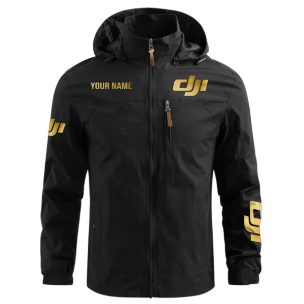 Special Release Personalized Name DJI Photography Waterproof Outdoor Jacket Gift For Photographers BLPT2210240A01DJI - Black