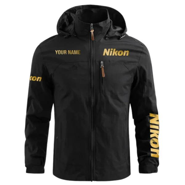 Special Release Personalized Name Nikon Photography Waterproof Outdoor Jacket Gift For Photographers BLPT2210240A01NK - Black