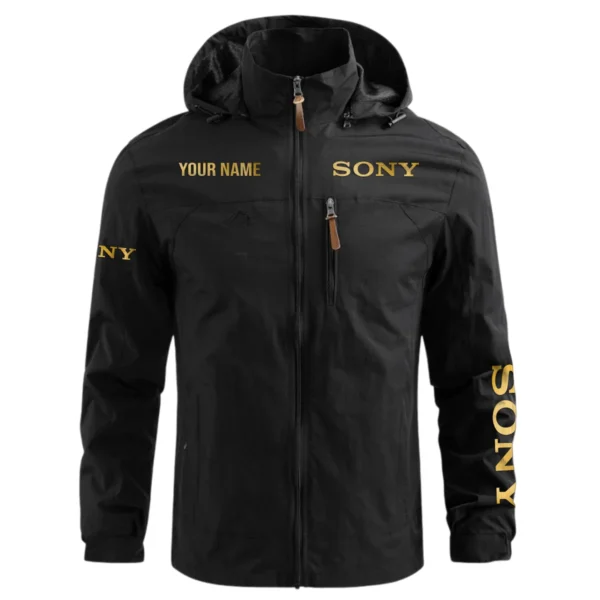 Special Release Personalized Name Sony Photography Waterproof Outdoor Jacket Gift For Photographers BLPT2210240A01SN - Black