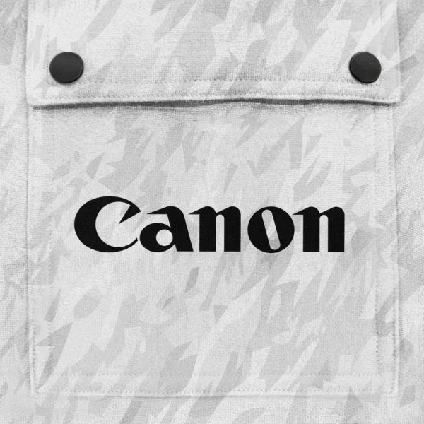 Canon Photography Videography Exclusive Logo Fashion Hoodie Half Zipper BLPT10225CN - Color 72 - Image 2