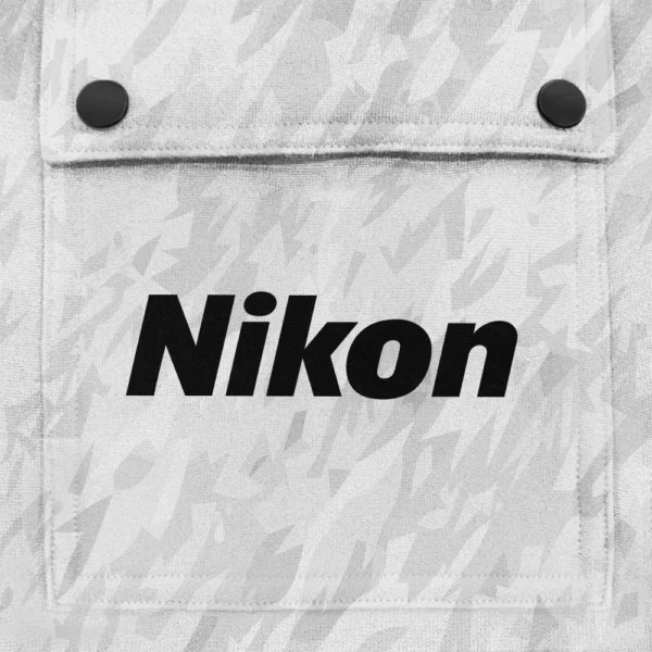 Nikon Photography Videography Exclusive Logo Fashion Hoodie Half Zipper BLPT10225NK - Color 72 - Image 2