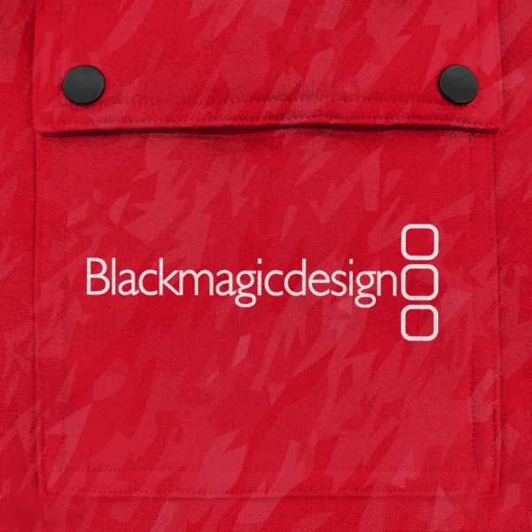 Blackmagic Design Photography Videography Exclusive Logo Fashion Hoodie Half Zipper BLPT10225BMD - Color 1 - Image 2