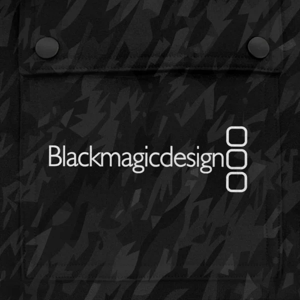 Blackmagic Design Photography Videography Exclusive Logo Fashion Hoodie Half Zipper BLPT10225BMD - Color 63 - Image 2