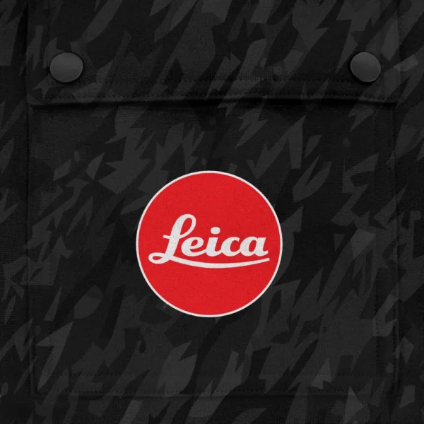 Leica Photography Videography Exclusive Logo Fashion Hoodie Half Zipper BLPT10225LC - Color 63 - Image 2