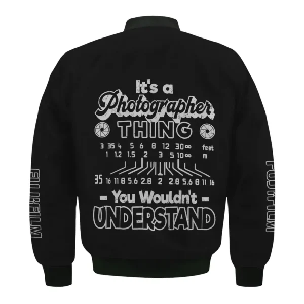 It's A Photographer Thing You Wouldn't Understand Fujifilm Photography Gift For Photographers All Over Prints BL2510240A2FJF - Bomber - Image 3