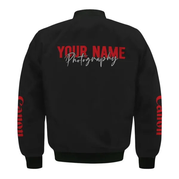 Personalized Gift Custom Name Canon Camera Photography Gift For Photographers All Over Prints BLPT1011240A1CN1 - Bomber - Image 3