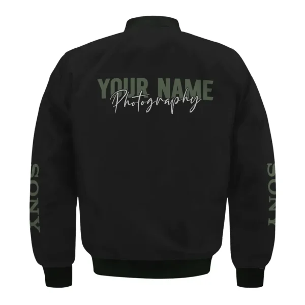 Personalized Gift Custom Name Sony Camera Photography Gift For Photographers All Over Prints BLPT1011240A1SN4 - Bomber - Image 3