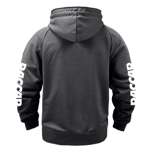 Paccar Gift For Truckers Exclusive Logo Tactical Quarter Zip Hoodie BLT3225PAC - Gray - Image 3