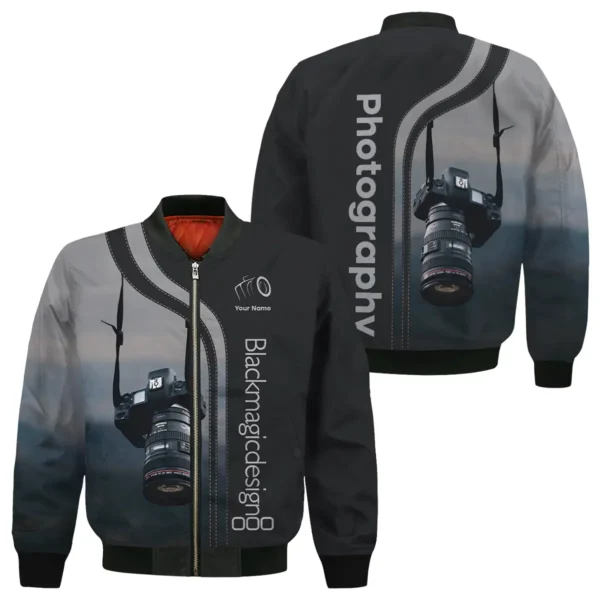 Personalized Gifts Custom Your Name Blackmagic Design Photography Gift For Photographers All Over Prints BL2510240A1BMD - Bomber
