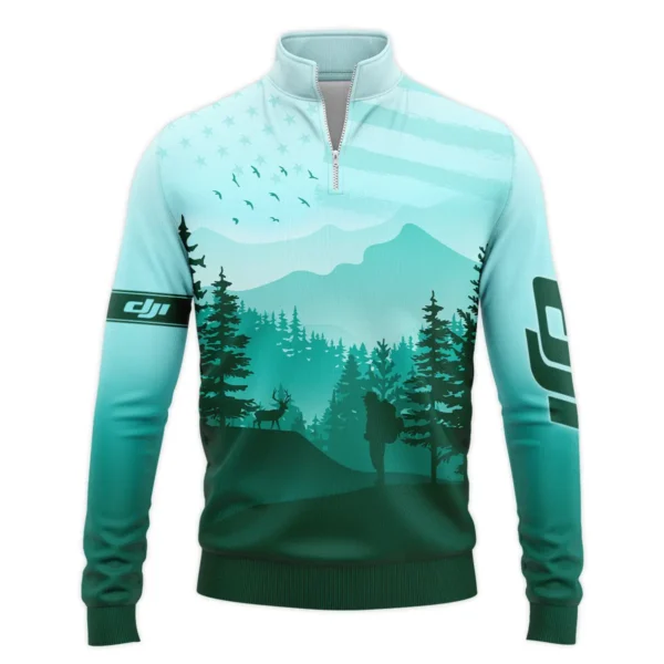 And Into The Forest I Go To Lose My Mind And Find My Soul DJI Photography Gift For Photographers All Over Prints BL2810240A1DJI - Quarter-Zip Jacket - Image 2