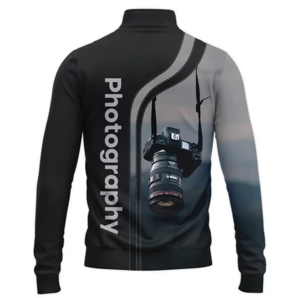 Personalized Gifts Custom Your Name DJI Photography Gift For Photographers All Over Prints BL2510240A1DJI - Quarter-Zip Jacket - Image 3