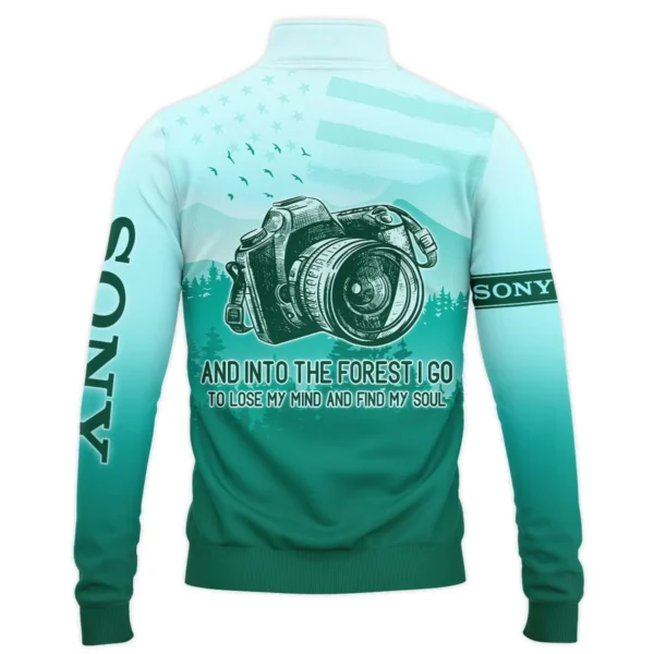 And Into The Forest I Go To Lose My Mind And Find My Soul Sony Photography Gift For Photographers All Over Prints BL2810240A1SN - Quarter-Zip Jacket - Image 3