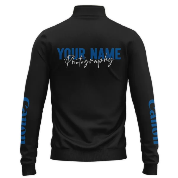 Personalized Gift Custom Name Canon Camera Photography Gift For Photographers All Over Prints BLPT1011240A1CN5 - Quarter-Zip Jacket - Image 3