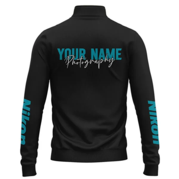 Personalized Gift Custom Name Nikon Camera Photography Gift For Photographers All Over Prints BLPT1011240A1NK3 - Quarter-Zip Jacket - Image 3