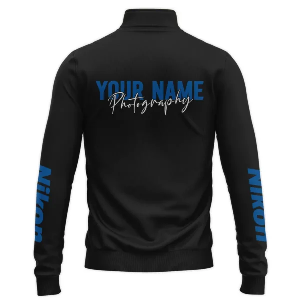 Personalized Gift Custom Name Nikon Camera Photography Gift For Photographers All Over Prints BLPT1011240A1NK5 - Quarter-Zip Jacket - Image 3