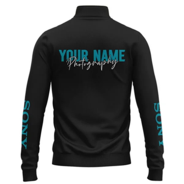 Personalized Gift Custom Name Sony Camera Photography Gift For Photographers All Over Prints BLPT1011240A1SN3 - Quarter-Zip Jacket - Image 3