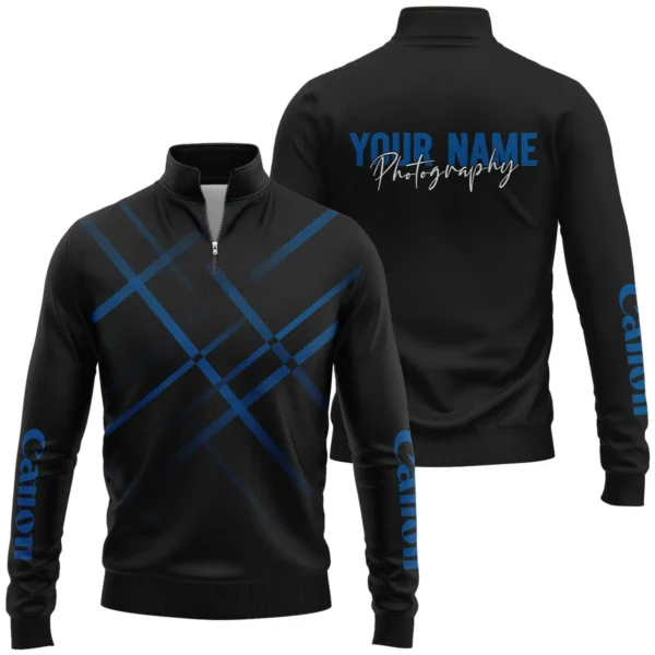 Personalized Gift Custom Name Canon Camera Photography Gift For Photographers All Over Prints BLPT1011240A1CN5 - Quarter-Zip Jacket