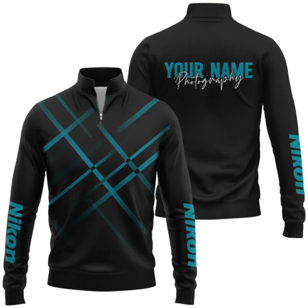 Personalized Gift Custom Name Nikon Camera Photography Gift For Photographers All Over Prints BLPT1011240A1NK3 - Quarter-Zip Jacket