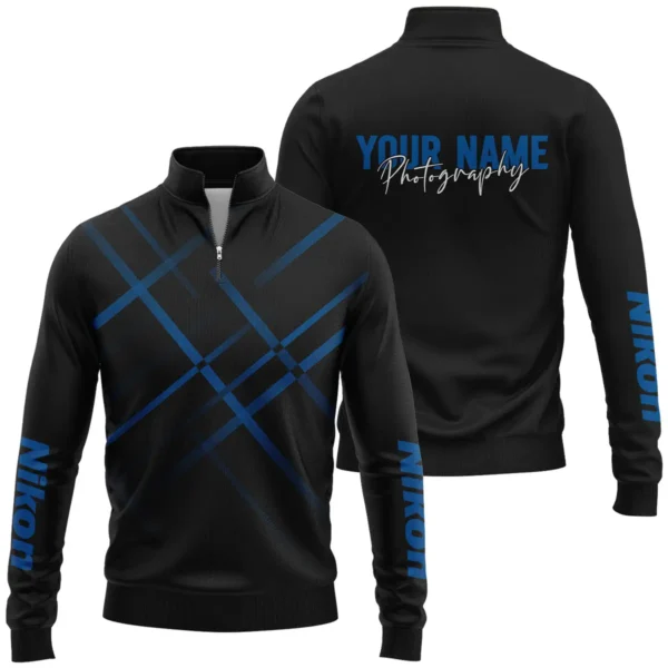 Personalized Gift Custom Name Nikon Camera Photography Gift For Photographers All Over Prints BLPT1011240A1NK5 - Quarter-Zip Jacket