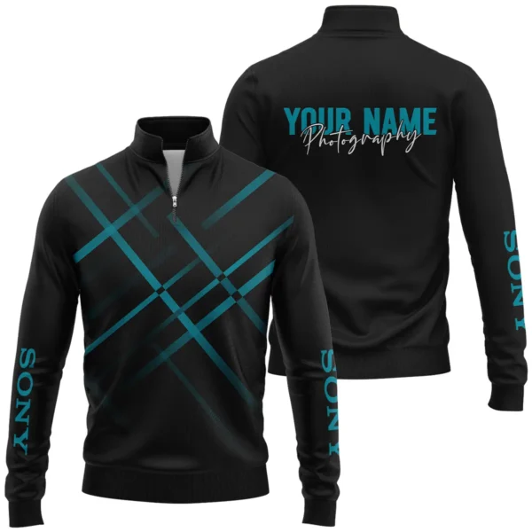 Personalized Gift Custom Name Sony Camera Photography Gift For Photographers All Over Prints BLPT1011240A1SN3 - Quarter-Zip Jacket