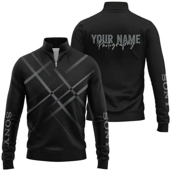 Personalized Gift Custom Name Sony Camera Photography Gift For Photographers All Over Prints BLPT1011240A1SN6 - Quarter-Zip Jacket