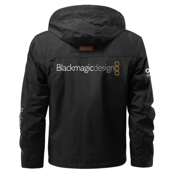 Outdoor Research x Blackmagic Design Gift For Photographers Multi Pocket Jacket Detachable Hood and Sleeves BL2611240A5ORBMD - Black - Image 3