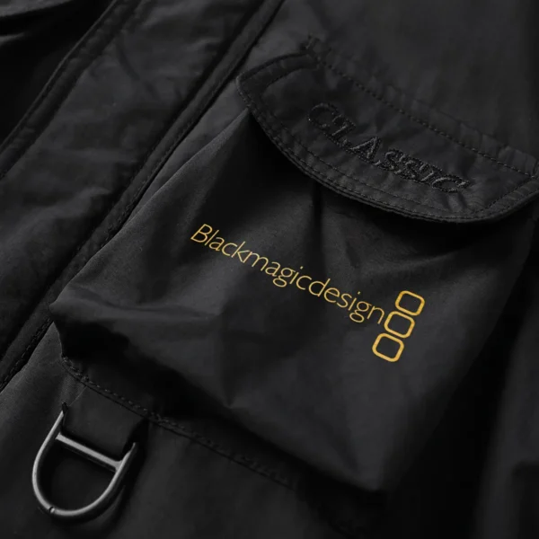Blackmagic Design Photography Gift For Photographers Multi Pocket Jacket BLPT711240A1BMDMPJ - Black - Image 5
