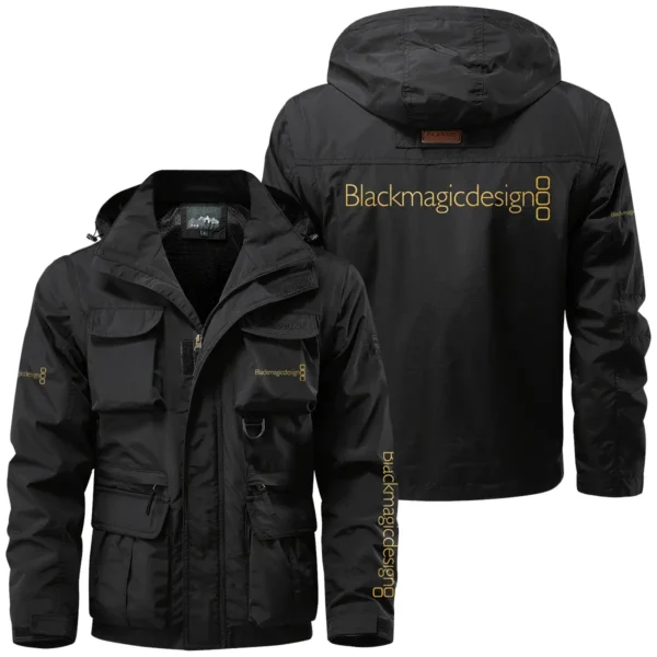 Blackmagic Design Photography Gift For Photographers Multi Pocket Jacket BLPT711240A1BMDMPJ - Black