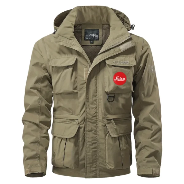 Leica Photography Gift For Photographers Multi Pocket Jacket BLPV99240ALCMPJ - Khaki
