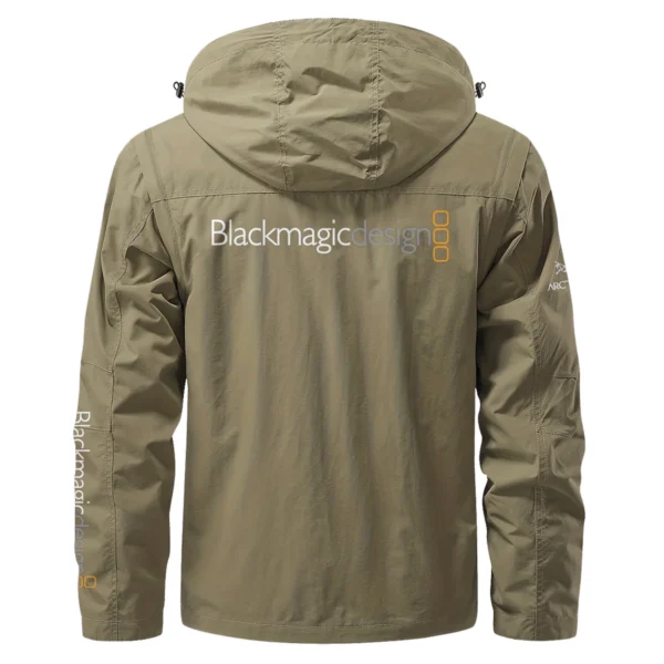 Arc'teryx x Blackmagic Design Gift For Photographers Multi Pocket Jacket Detachable Hood and Sleeves BL2611240A5ATRBMD - Khaki - Image 3