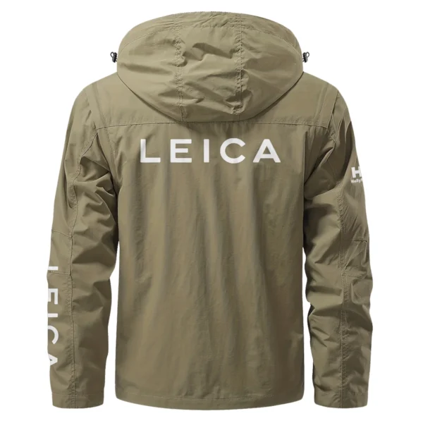 Helly Hansen x Leica Gift For Photographers Multi Pocket Jacket Detachable Hood and Sleeves BL2611240A5HHLC - Khaki - Image 3