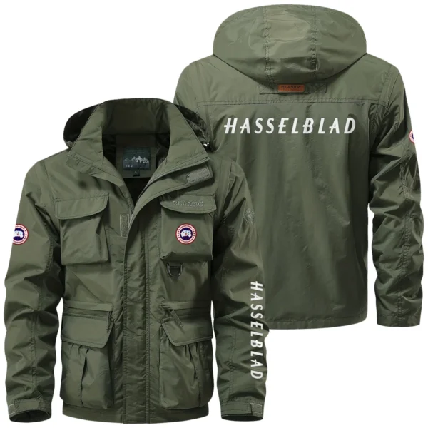 Canada Goose x Hasselblad Gift For Photographers Multi Pocket Jacket Detachable Hood and Sleeves BL2611240A5CGHSB - Army Green