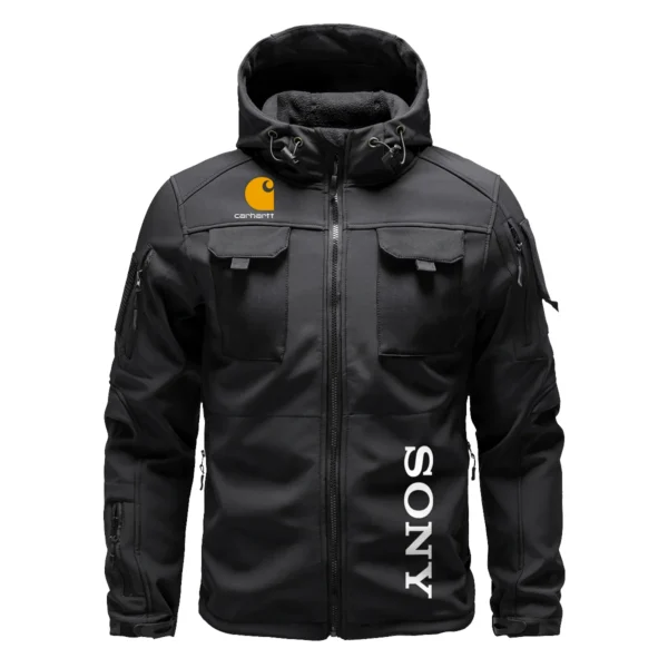 Carhartt x Sony Gift For Photographers Outdoor Tactical Beetle Hooded Jacket With Pockets - BL2611240A4CARSN - Black - Image 2