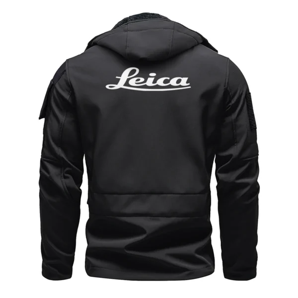 Carhartt x Leica Gift For Photographers Outdoor Tactical Beetle Hooded Jacket With Pockets - BL2611240A4CARLC - Black - Image 3
