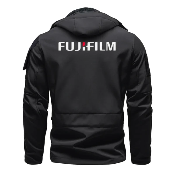 Under Armour x Fujifilm Gift For Photographers Outdoor Tactical Beetle Hooded Jacket With Pockets - BL2611240A4UAFJF - Black - Image 3