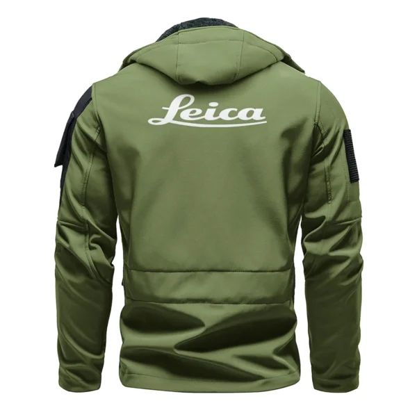 Arc'teryx x Leica Gift For Photographers Outdoor Tactical Beetle Hooded Jacket With Pockets - BL2611240A4ATRLC - ArmyGreen - Image 3