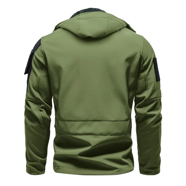 Outdoor Research Outdoor Clothing Brand Gift For Photographers Outdoor Tactical Beetle Hooded Jacket With Pockets - BLBR912240A1ORBHJ - ArmyGreen - Image 3