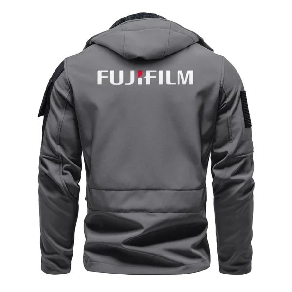Canada Goose x Fujifilm Gift For Photographers Outdoor Tactical Beetle Hooded Jacket With Pockets - BL2611240A4CGFJF - Gray - Image 3
