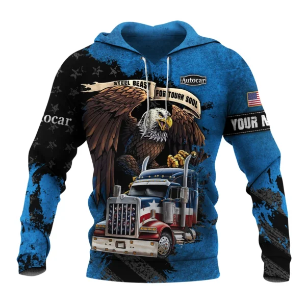 Autocar Trucks Gift For Truckers Exclusive Logo Hoodie BLT11225A3ATCHD - Image 2