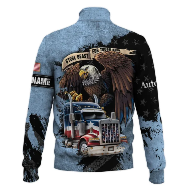 Autocar Trucks Gift For Truckers Quarter-Zip Jacket All Over Prints BLT11225A5ATCQTZ - Image 3