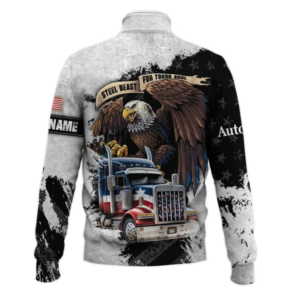 Autocar Trucks Gift For Truckers Quarter-Zip Jacket All Over Prints BLT11225A7ATCQTZ - Image 3
