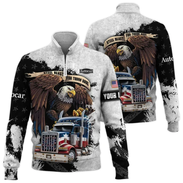 Autocar Trucks Gift For Truckers Quarter-Zip Jacket All Over Prints BLT11225A7ATCQTZ