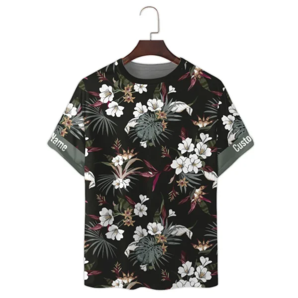 Blackmagic Design Artistic Dark Tropical Pattern Photography Summer Pattern Premium T-Shirt All Over Prints Gift Loves BL1125A28BMDTS - Image 2