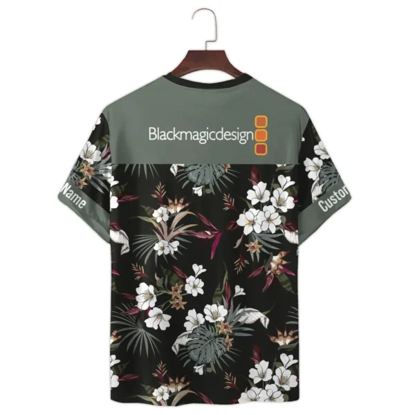 Blackmagic Design Artistic Dark Tropical Pattern Photography Summer Pattern Premium T-Shirt All Over Prints Gift Loves BL1125A28BMDTS - Image 3