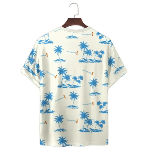Blackmagic Design Palm Trees Exotic Landscapes Photography Summer Pattern Premium T-Shirt All Over Prints Gift Loves BL1125A13BMDTS - Image 3