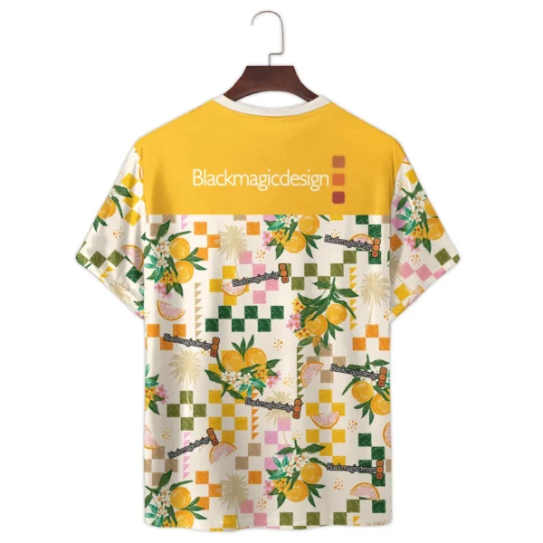 Blackmagic Design Summer Fruit Pattern Photography Summer Pattern Premium T-Shirt All Over Prints Gift Loves BL1125A8BMDTS - Image 3