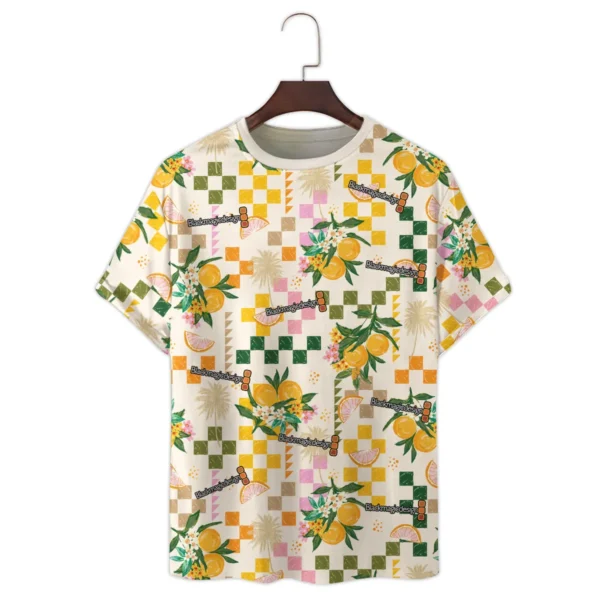 Blackmagic Design Summer Fruit Pattern Photography Summer Pattern Premium T-Shirt All Over Prints Gift Loves BL1125A8BMDTS - Image 2